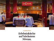 Tablet Screenshot of lecanard-hamburg.de